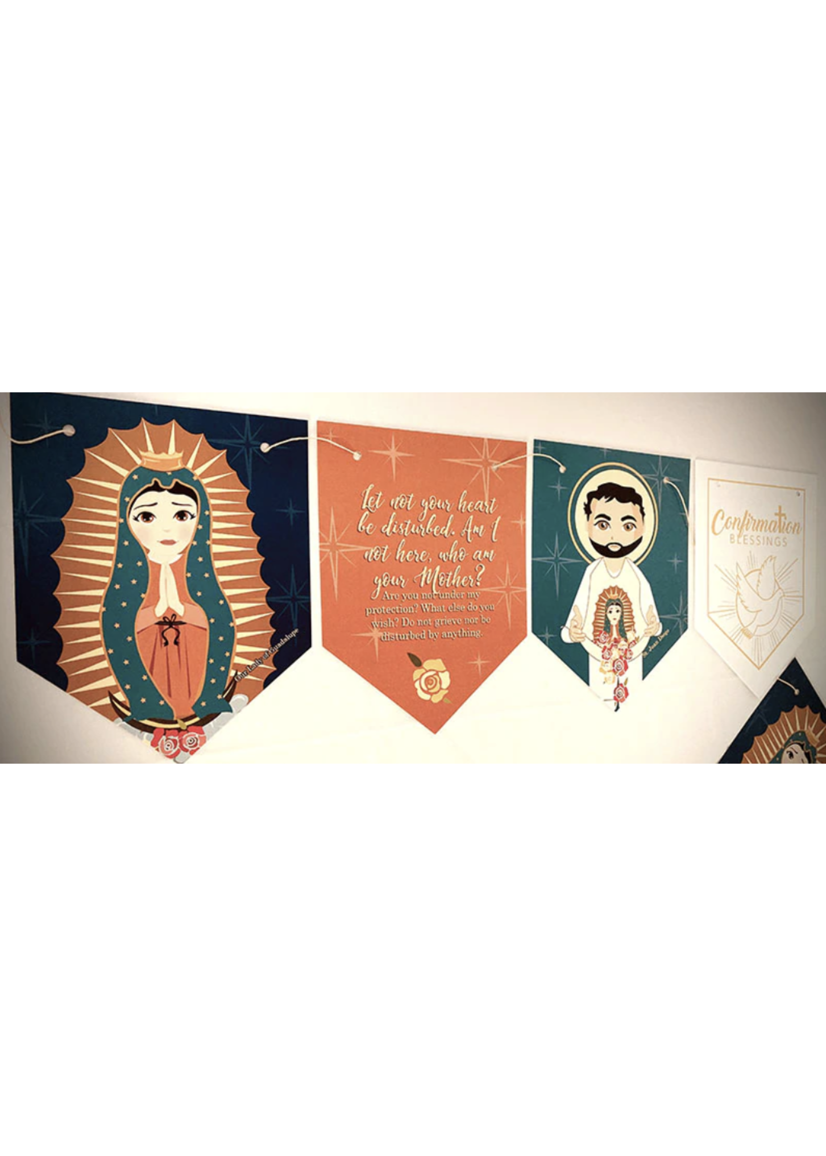 Party like a Saint Our Lady of Guadalupe/ St Juan Diego Party Decorations