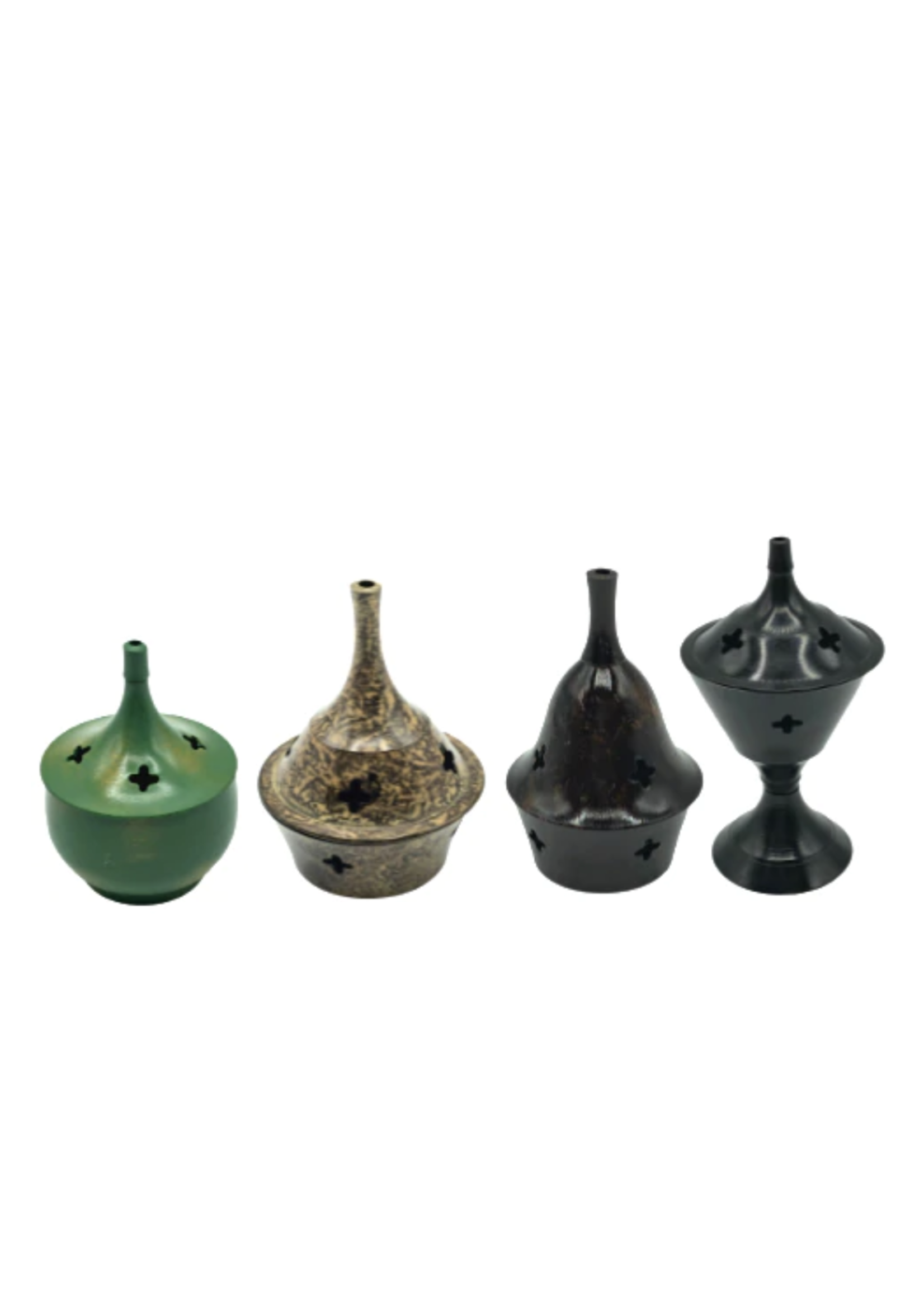 Assorted  Color Cone Incense Burners