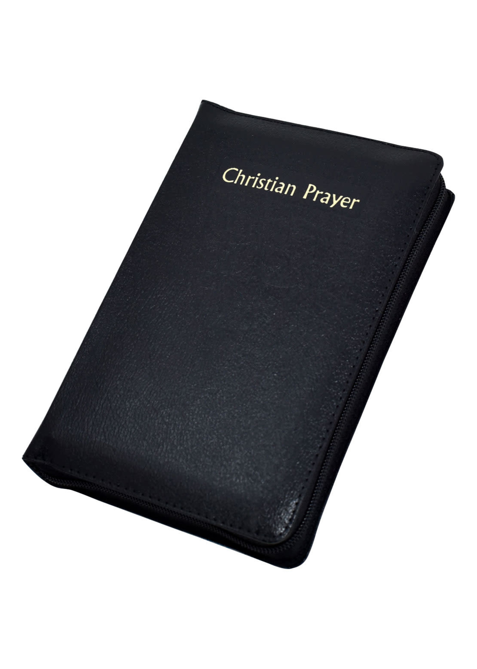 Christian Prayer 1 Volume Liturgy of the Hours, black zipper