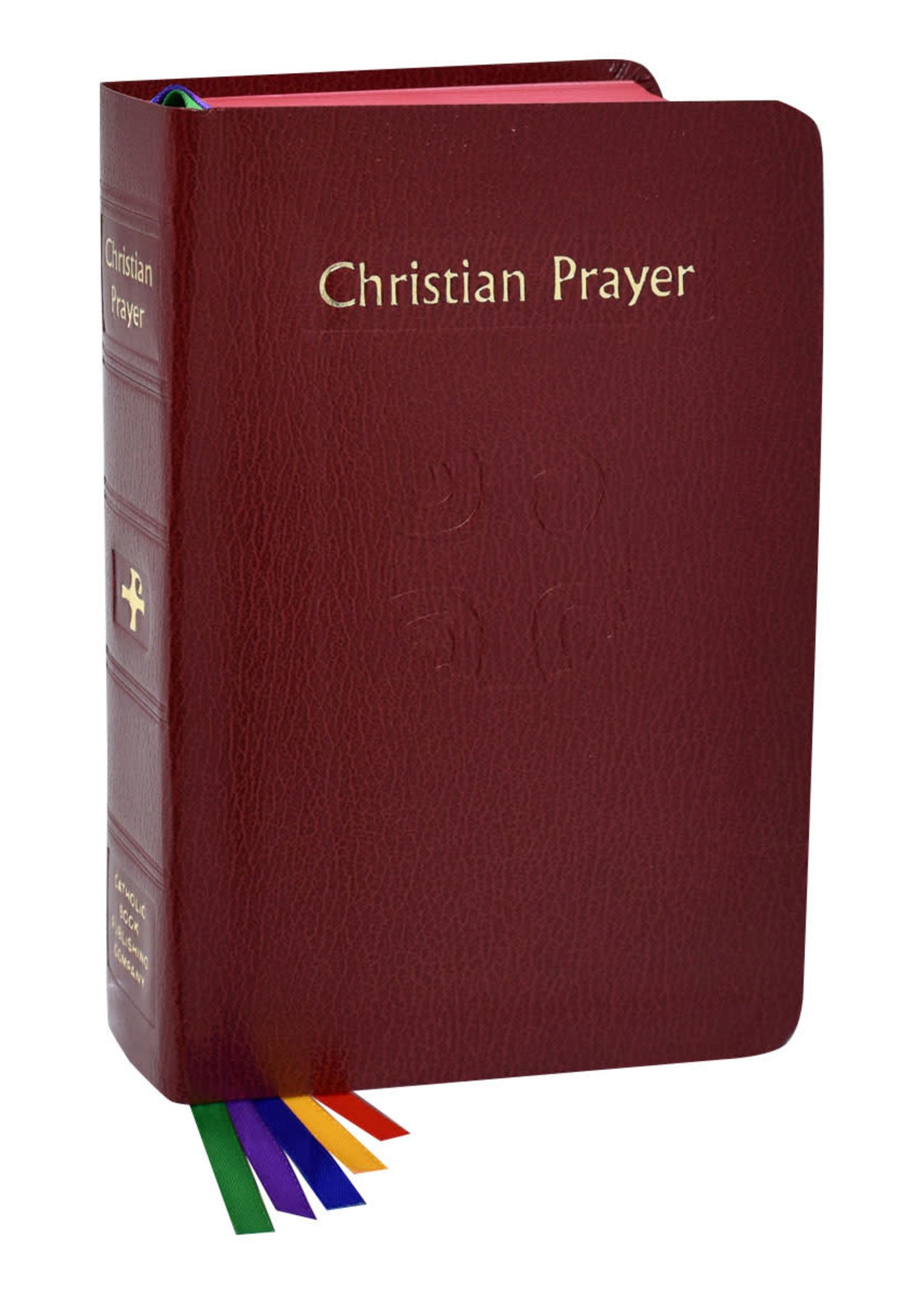 Christian Prayer 1 Volume Liturgy of the Hours - Red Cover