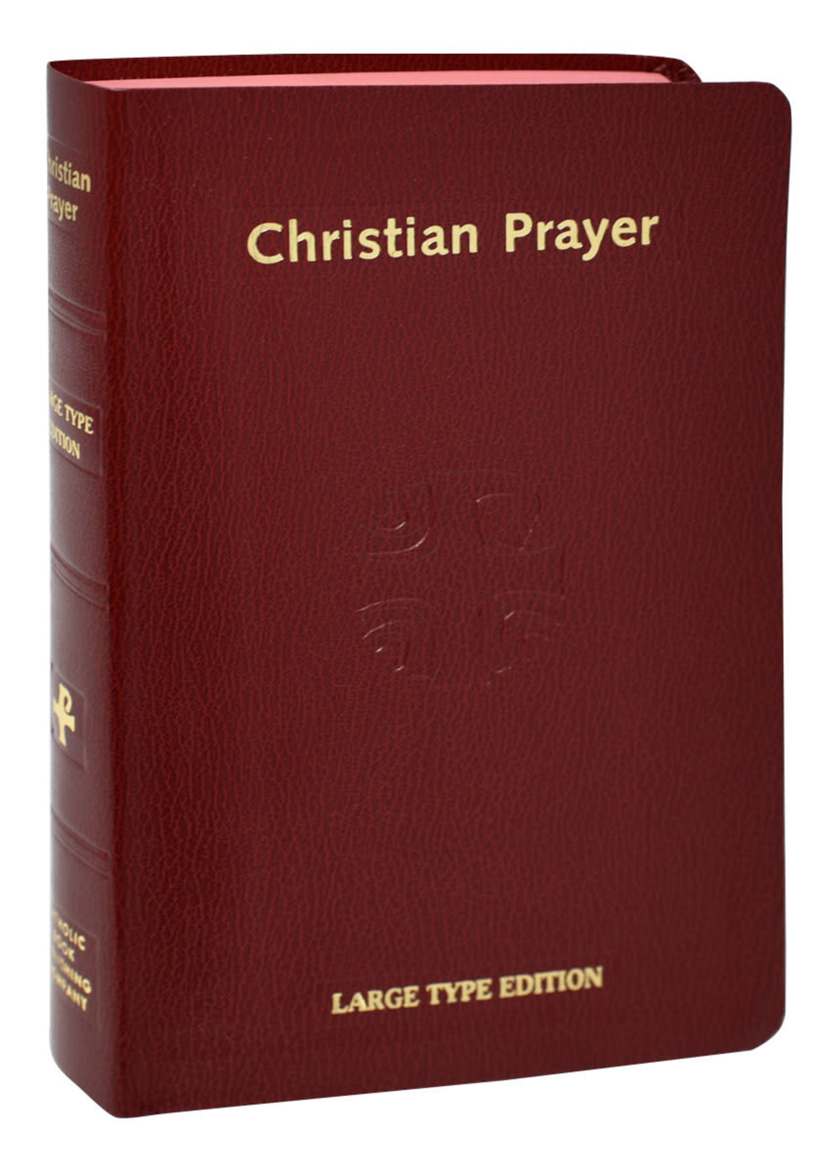 Christian Prayer 1 Volume Liturgy of the Hours - Large Print