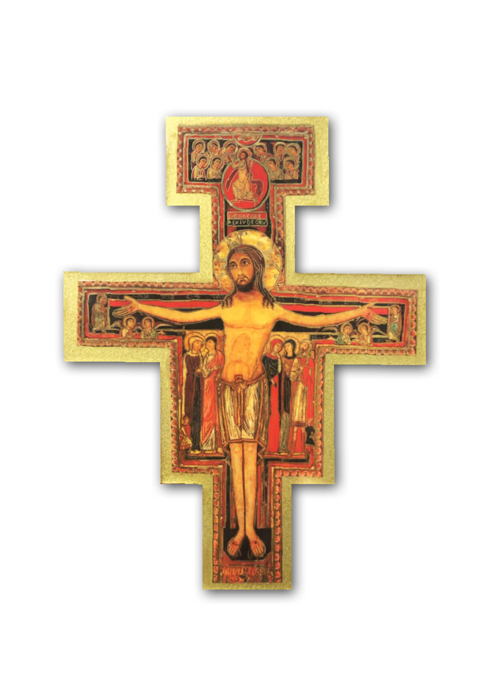 San Damiano Crucifix for wall 16" x 12"