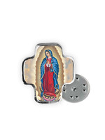 Guadalupe Cross Lapel Pin 3/4"