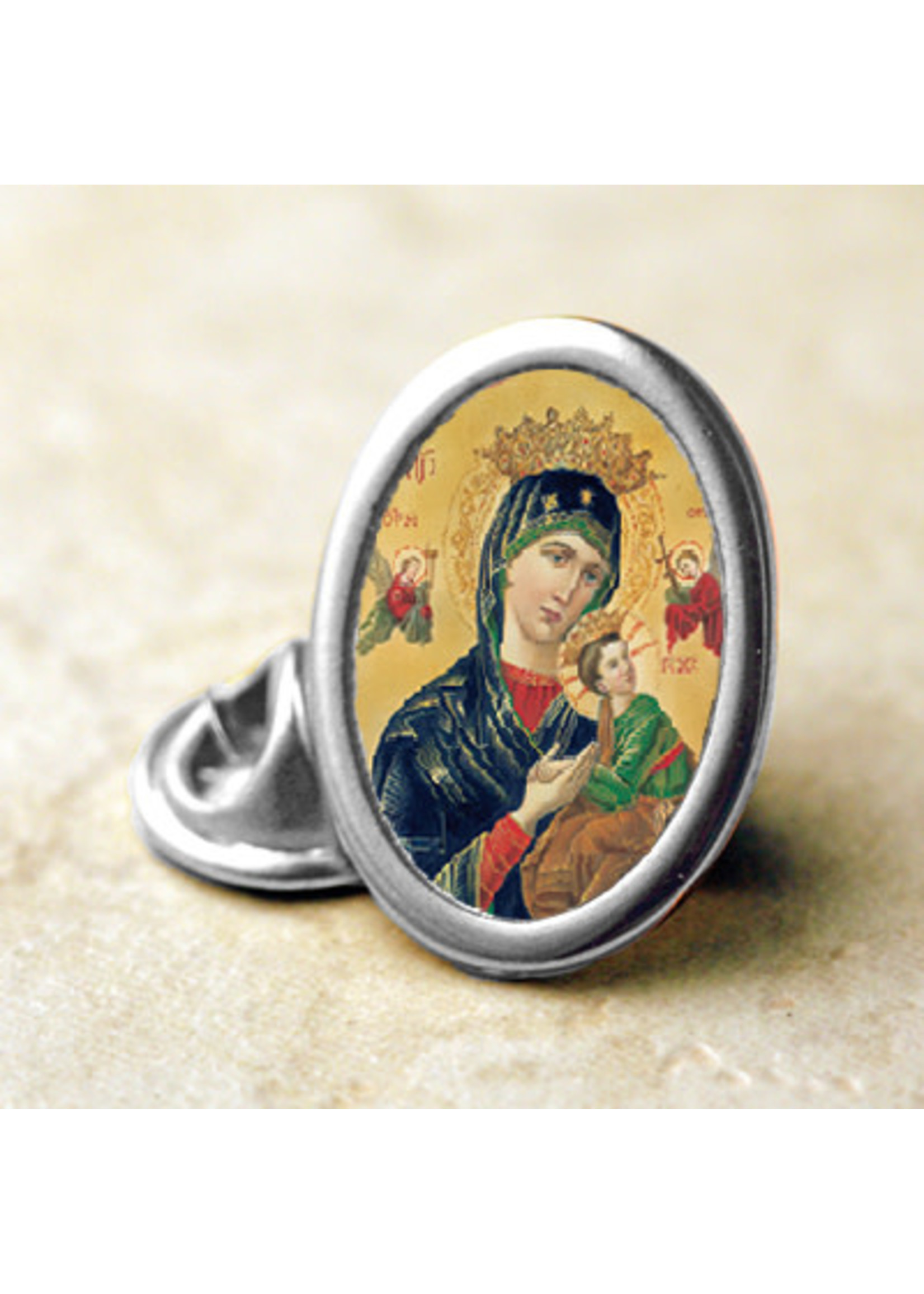 Perpetual Help Lapel Pin