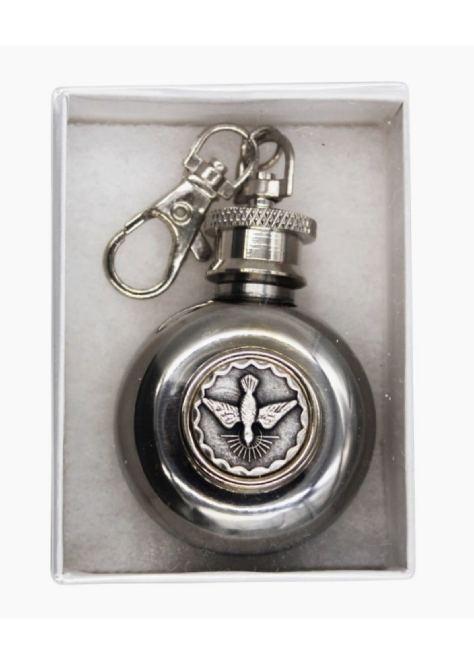 Holy Spirit Holy Water Flask