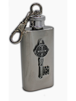 Saint Benedict Key Holy Water Flask