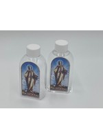 Our Lady of Peace Clear Holy Water Bottle