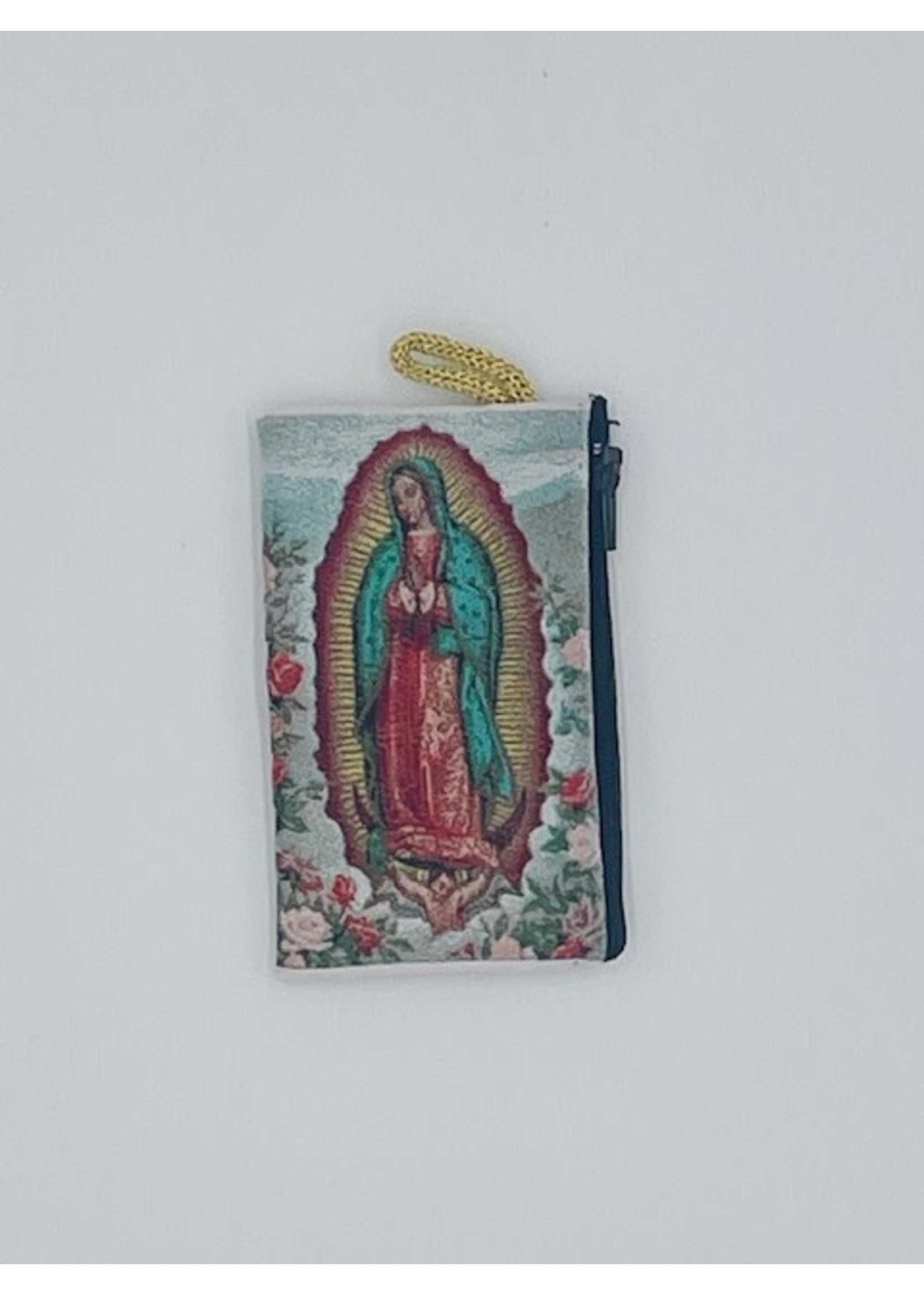 Our Lady of Guadalupe Rosary Pouch