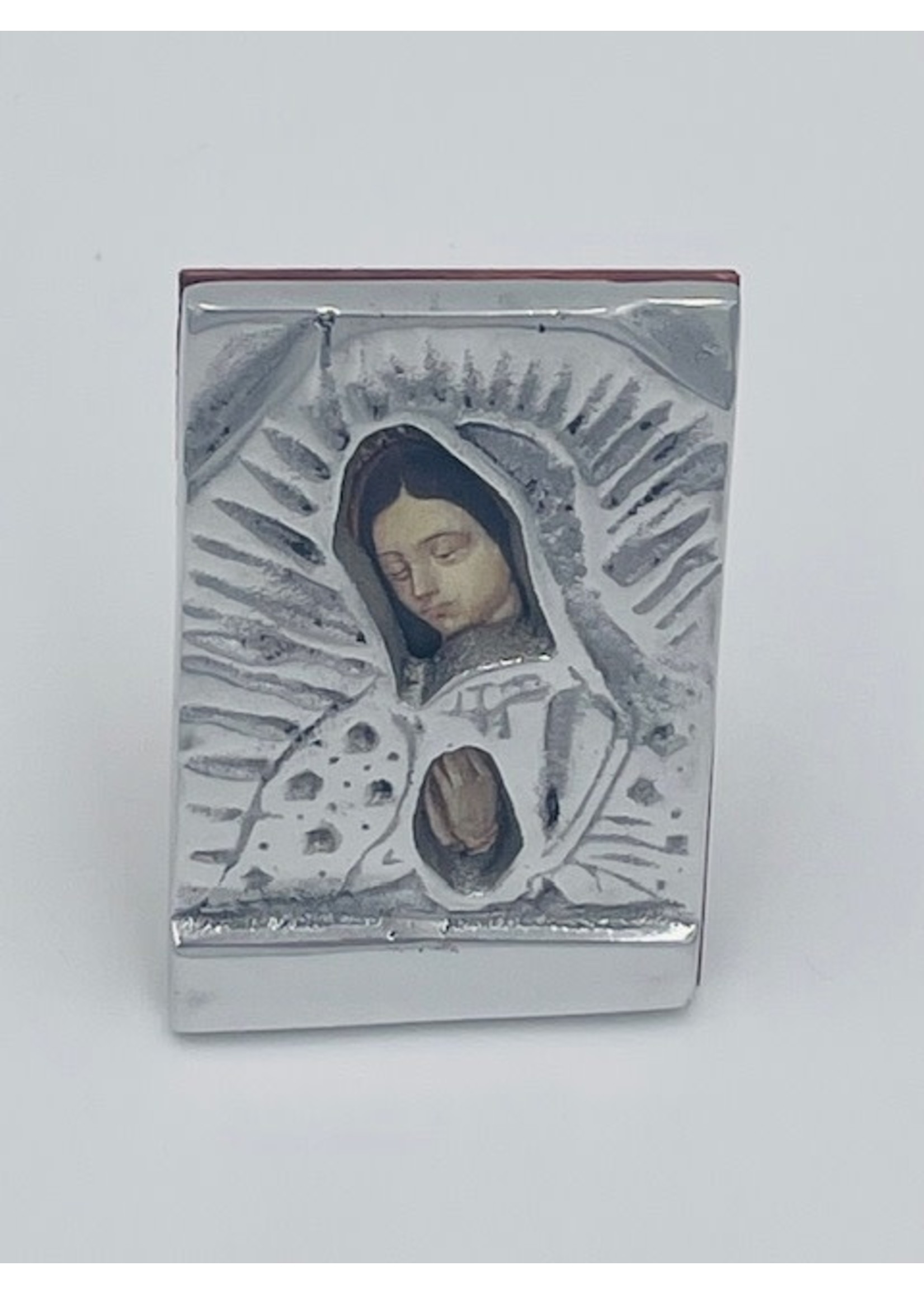 Pewter Image of Our Lady of Guadalupe