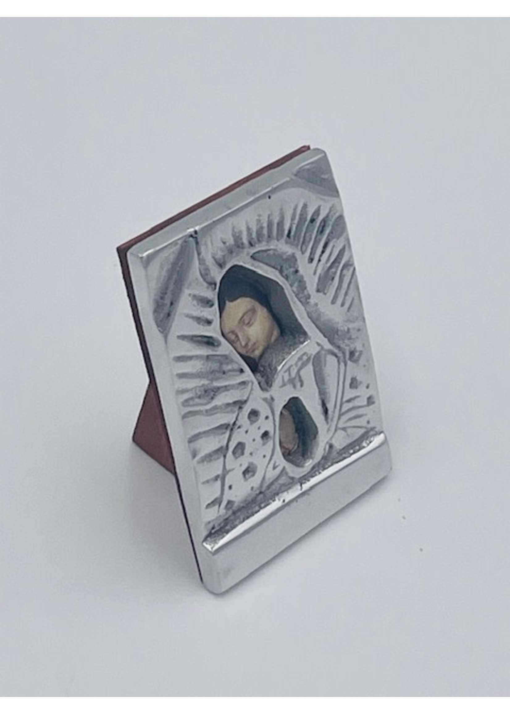 Pewter Image of Our Lady of Guadalupe