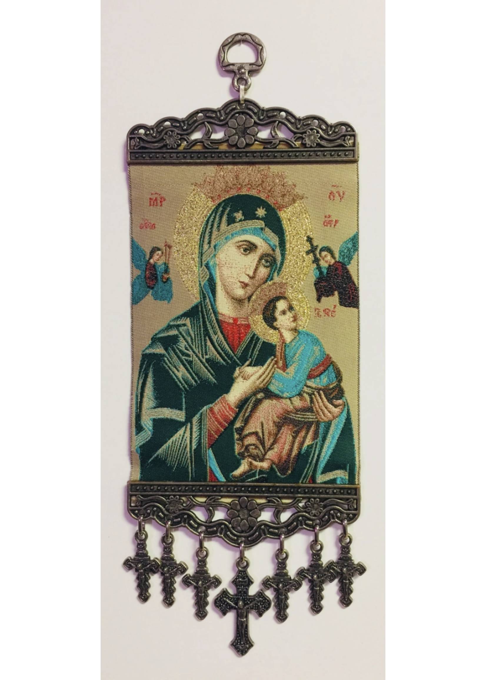 Our Lady of Perpetual Help Hanging Tapestry