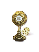 Monstrance Lapel Pin