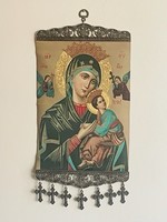 Our Lady of Perpetual Help Hanging Tapestry