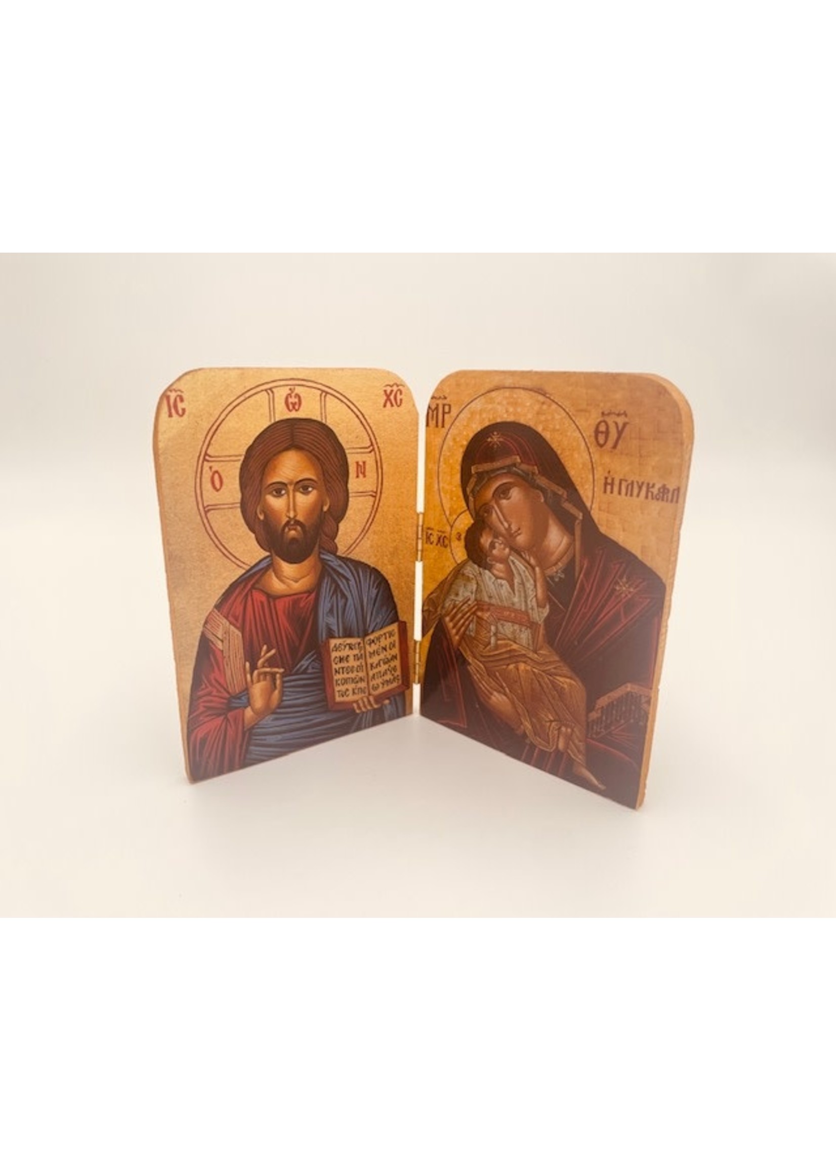 Jesus and Mary Diptych