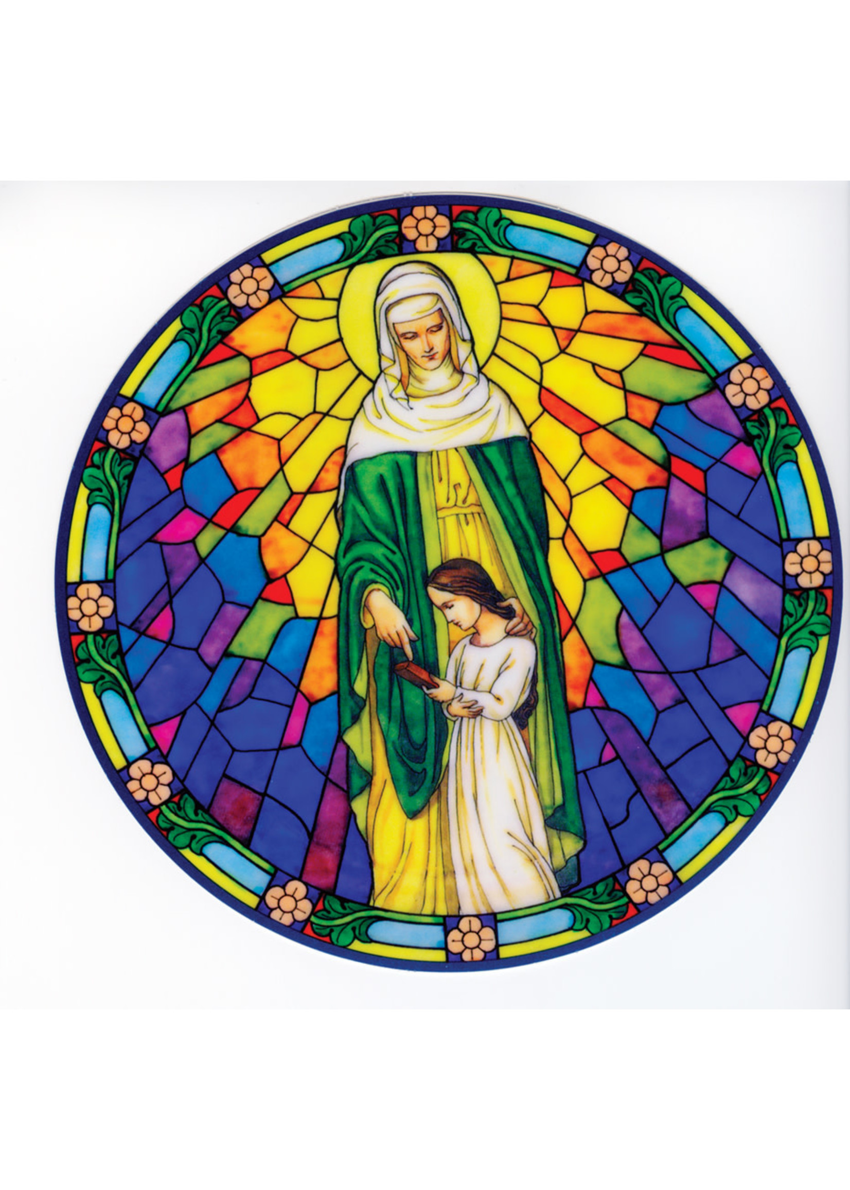 Saint Anne Static Sticker / Window Cling