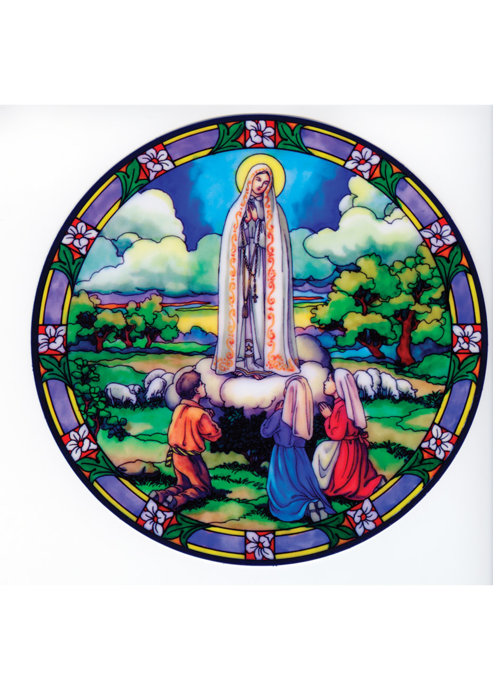 Fatima Static Sticker / Window Cling