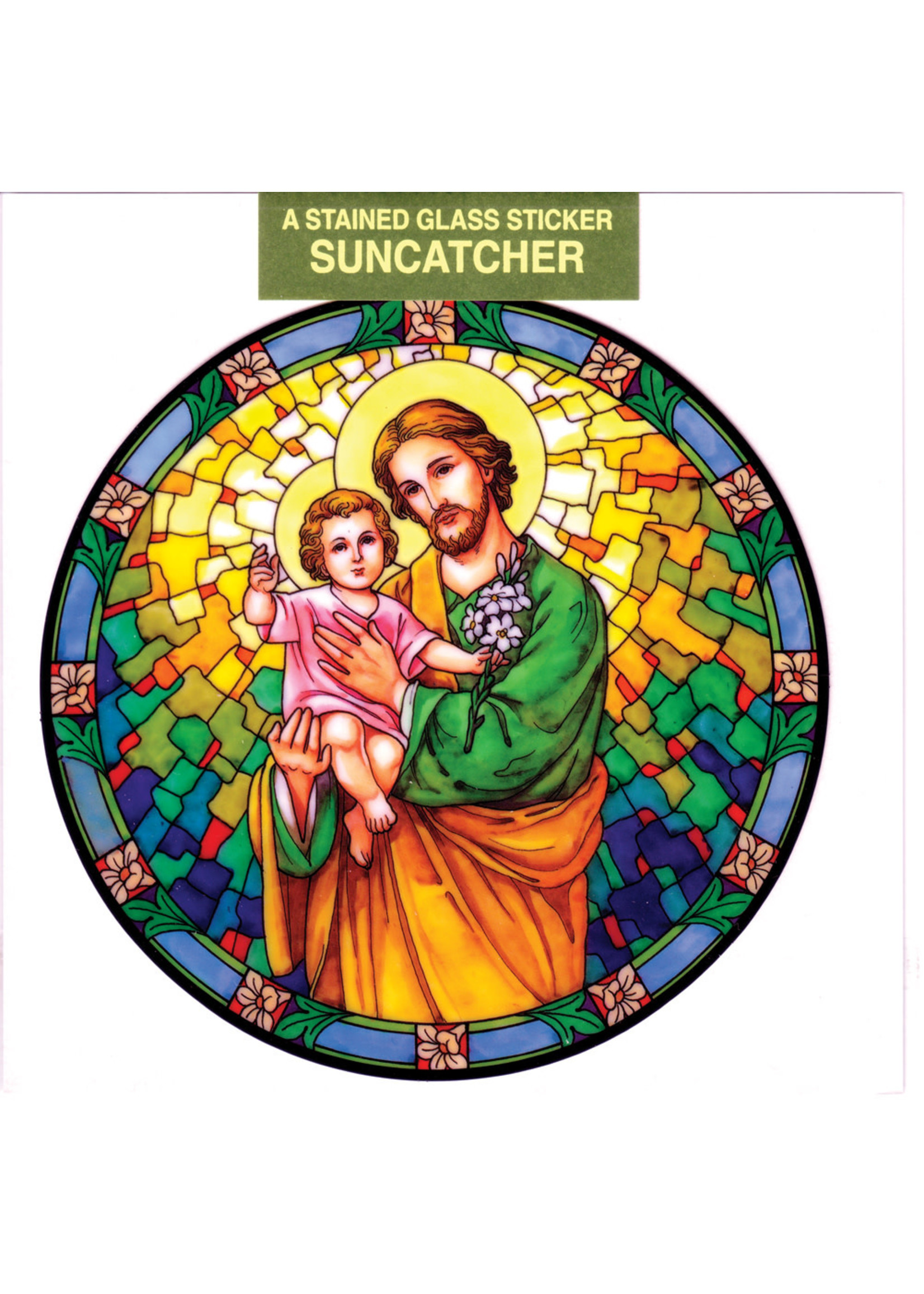 Saint Joseph Static Sticker / Window Cling