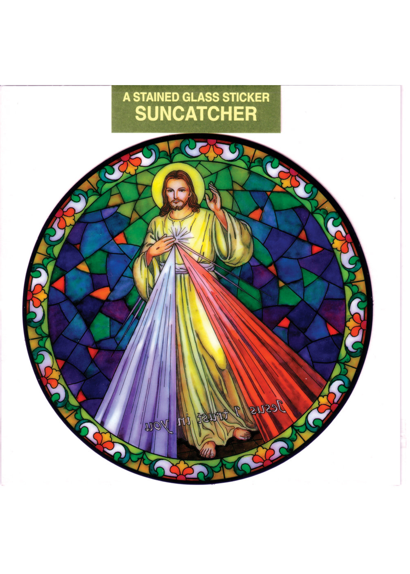 Catholic Stickers - Miracle of Jesus - Autom