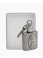 Our Lady of Guadalupe Holy Water Flask 1oz