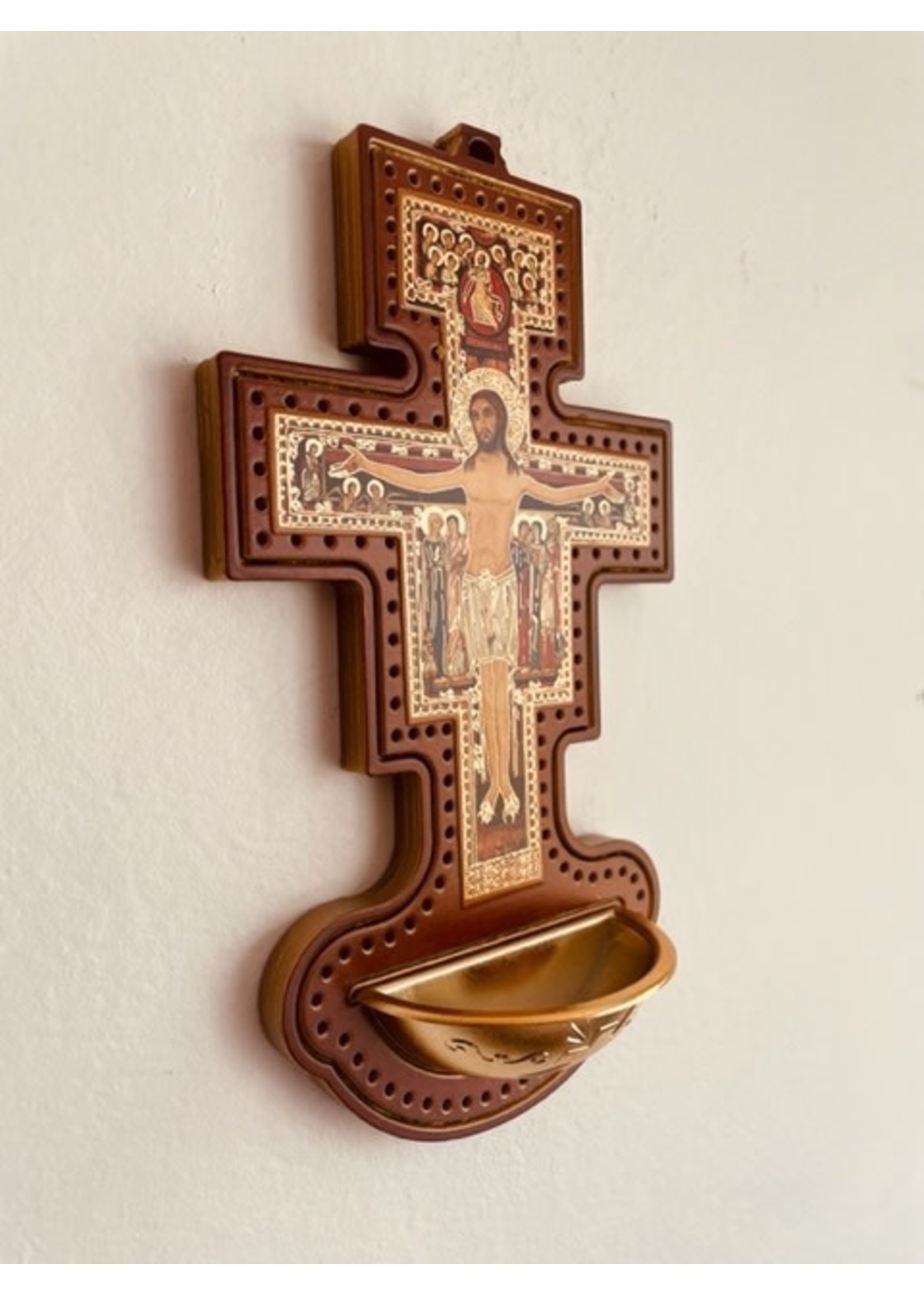 San Damiano Holy Water Font