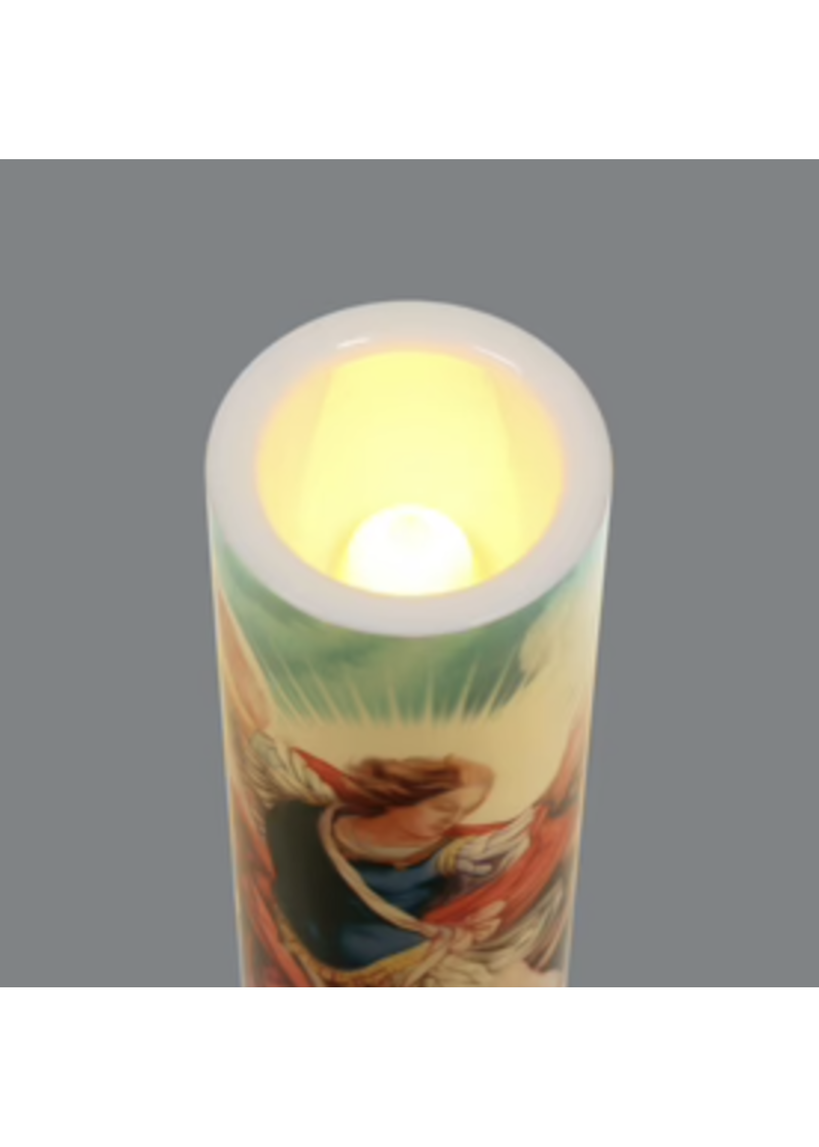 LED Saint Michael Archangel - LED Candle
