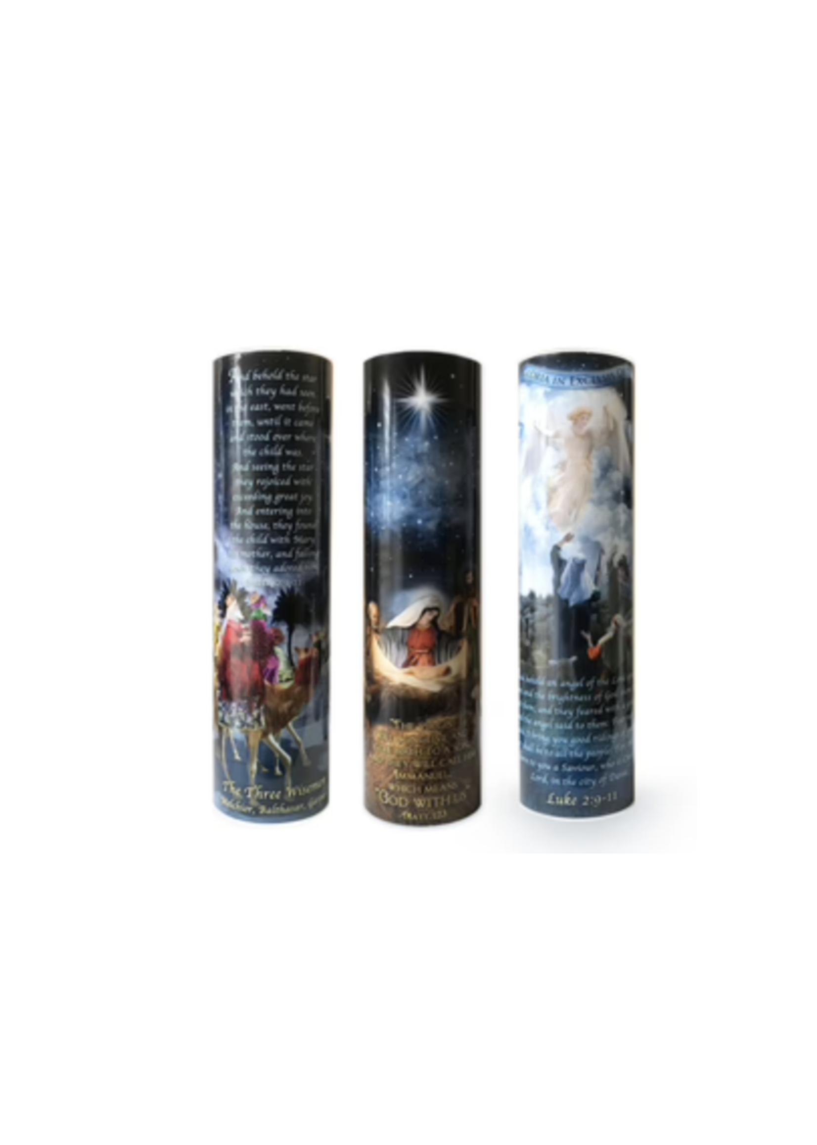 The Nativity LED Christmas Candle Our Lady of Peace Gift Shop store