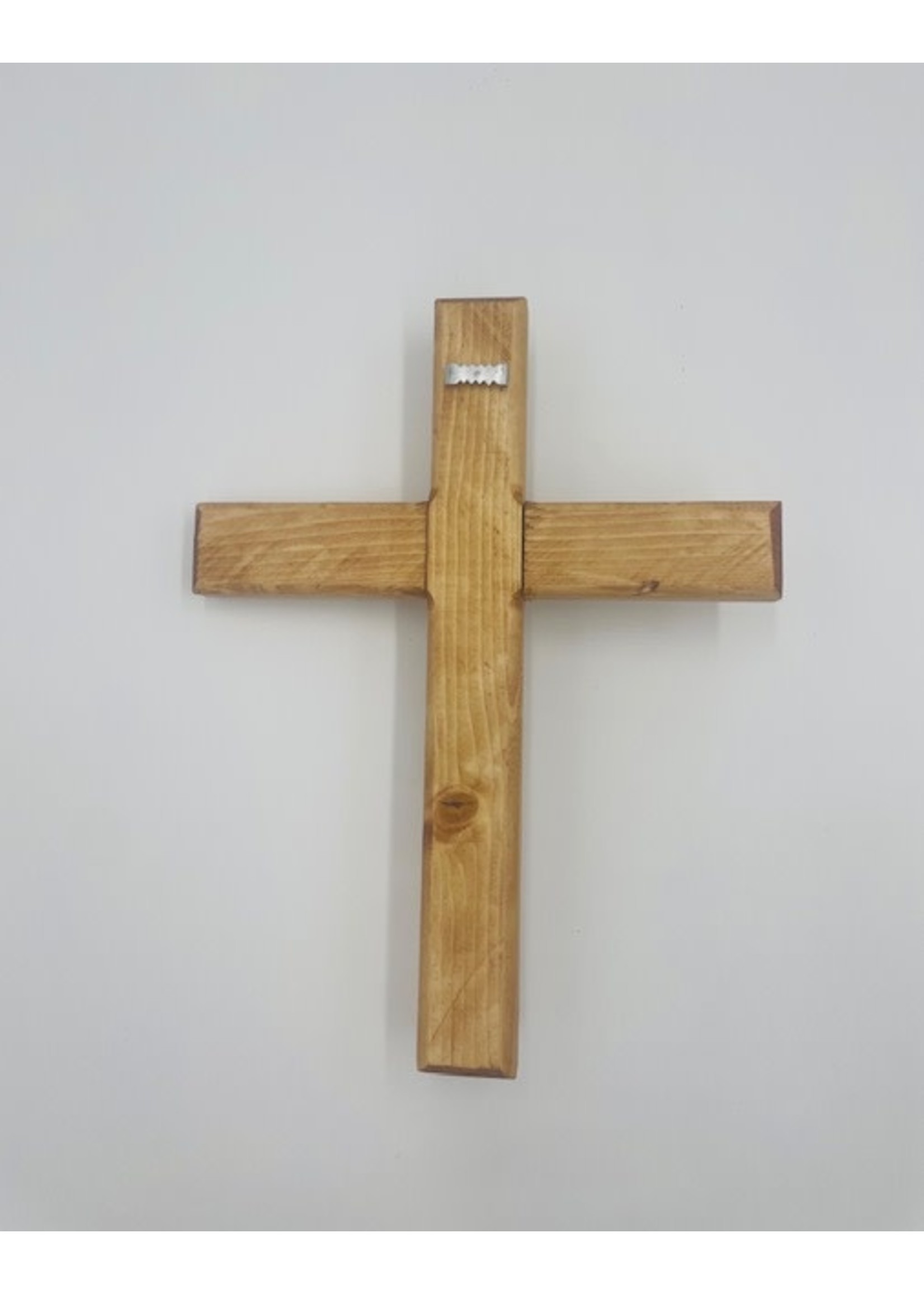 Reclaimed Pine Handcrafted Crucifix