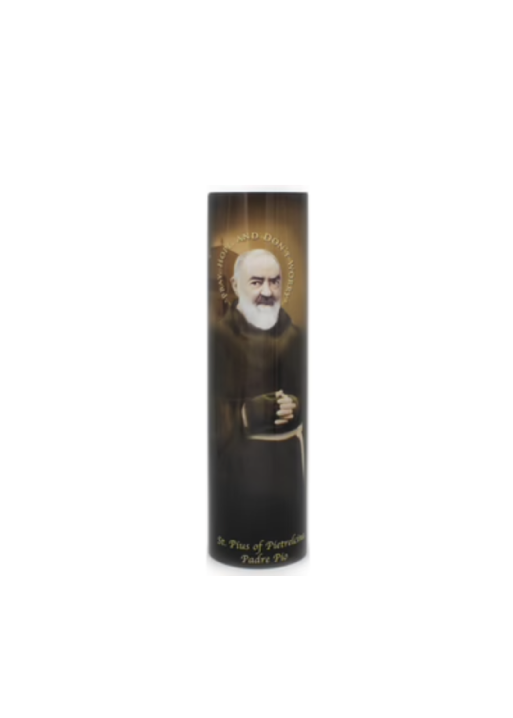 Padre Pio - LED Candle