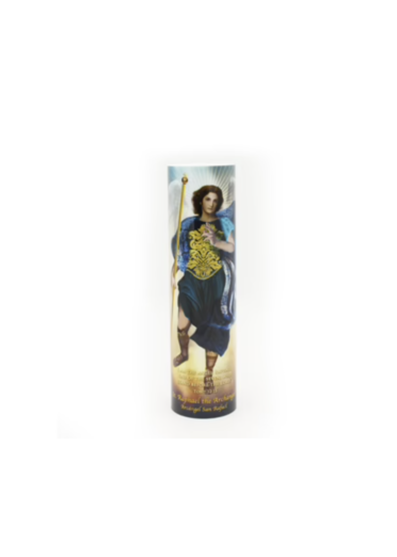 LED Archangel Raphael - LED Candle