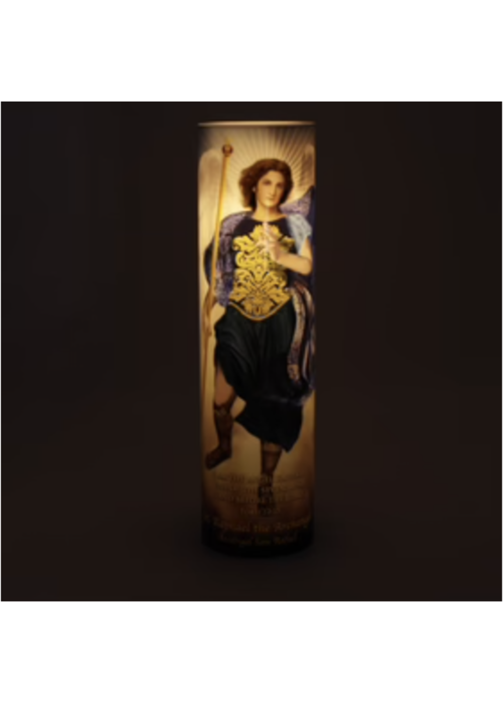 LED Archangel Raphael - LED Candle