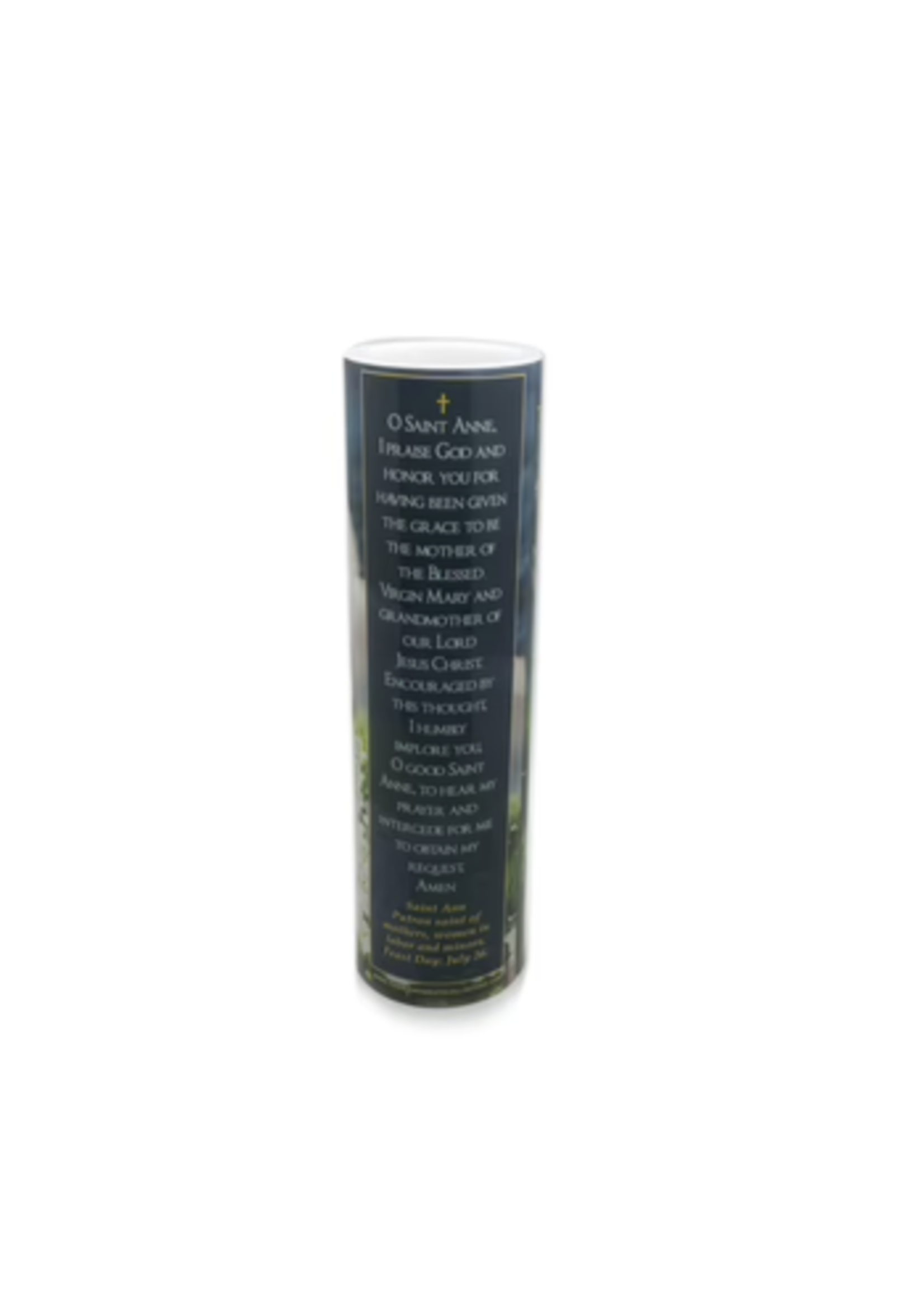 LED Saint Anne and Child Mary - LED Candle