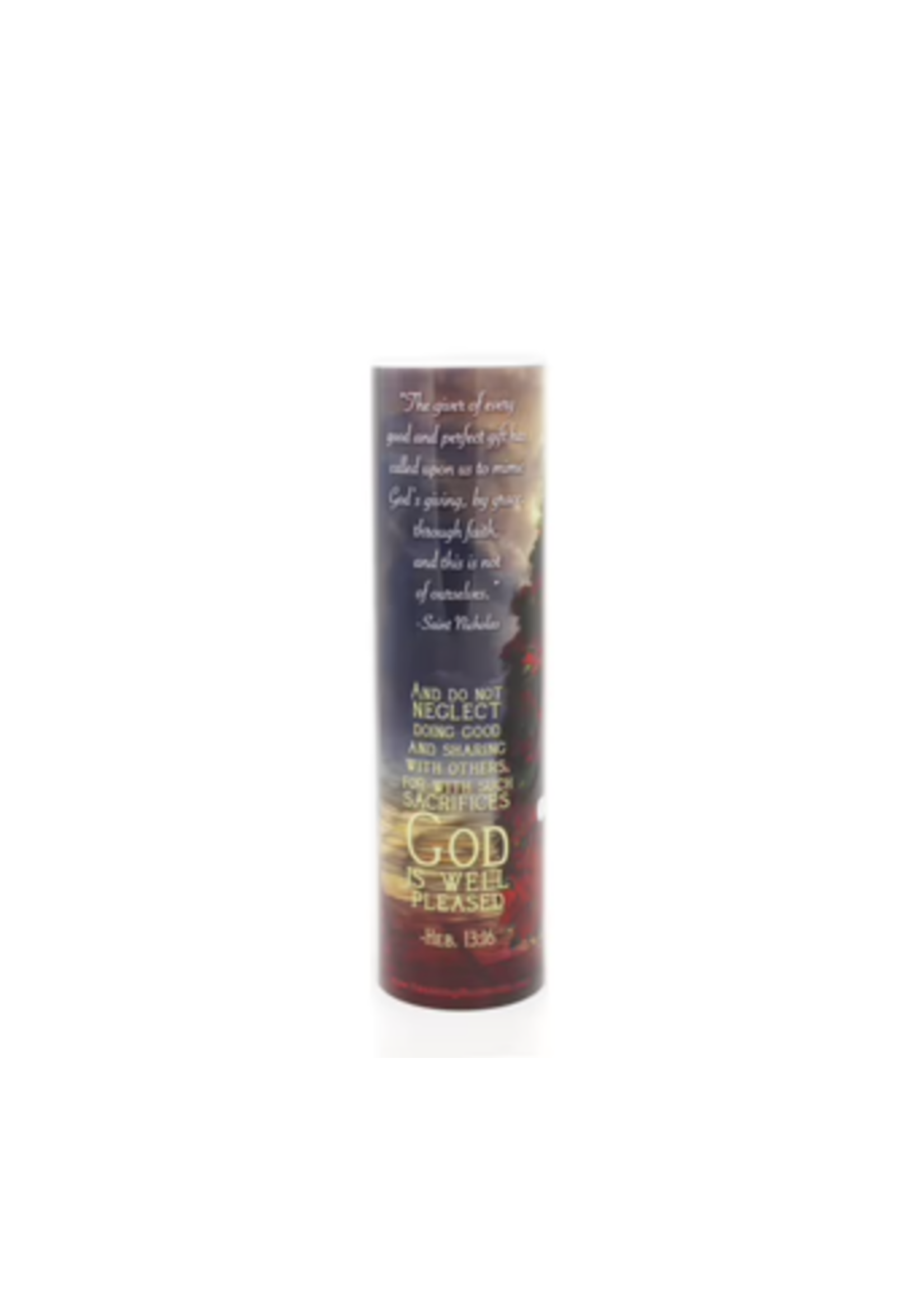 LED Saint Nicholas of Myra - LED Candle
