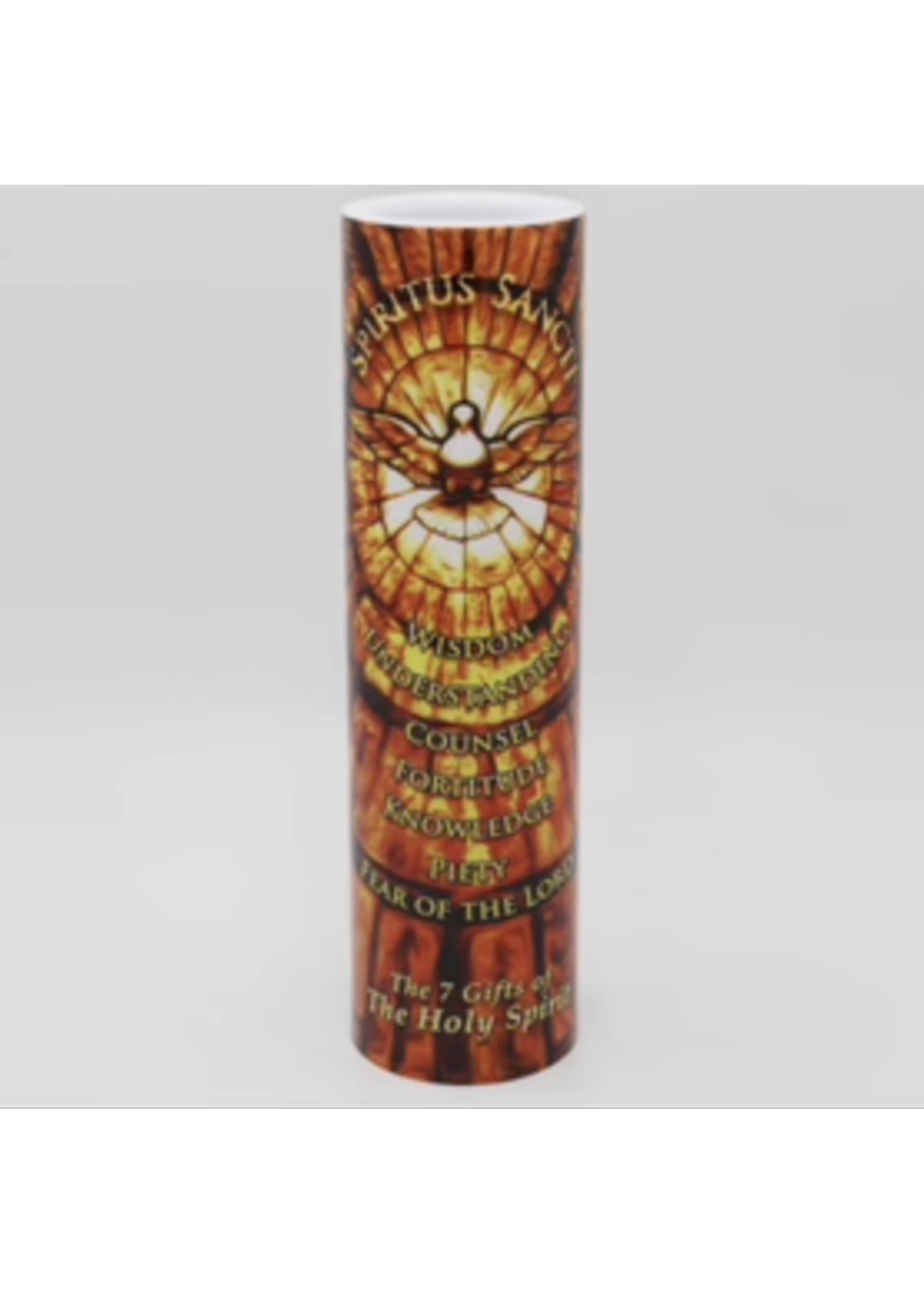 LED Holy Spirit Fire - Confirmation LED Candle