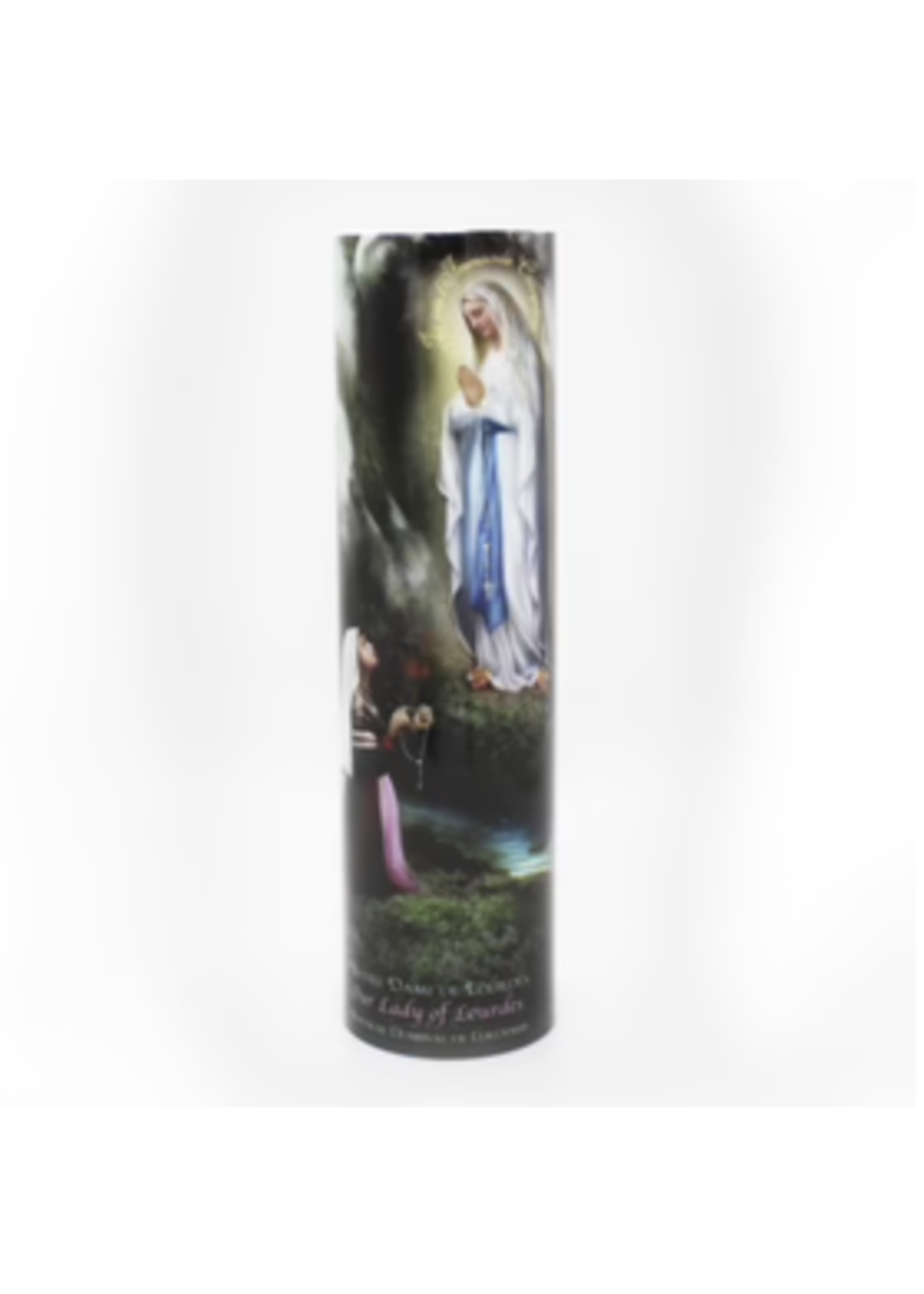 Our Lady of Lourdes - LED Candle
