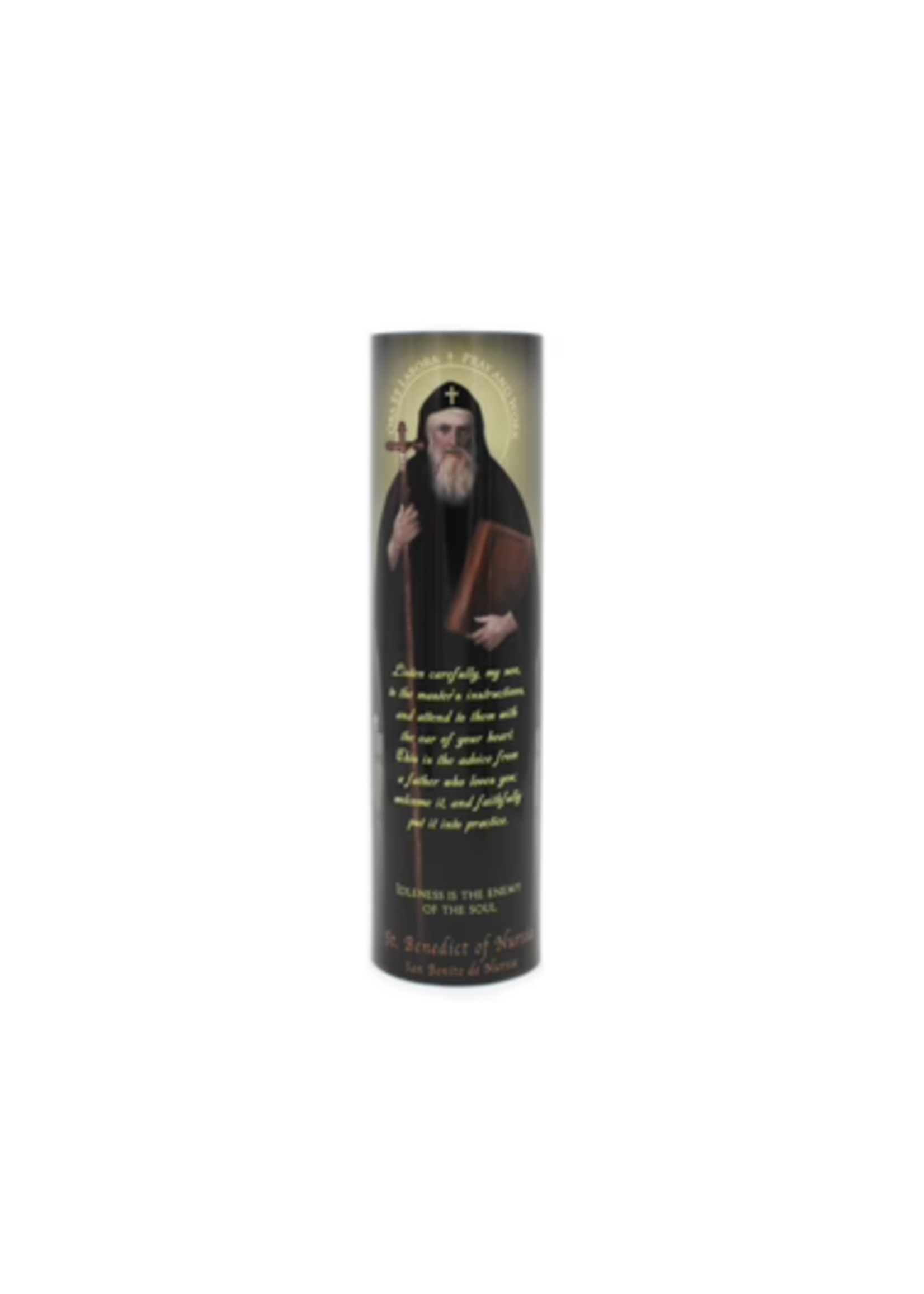 LED Saint Benedict - LED Candle
