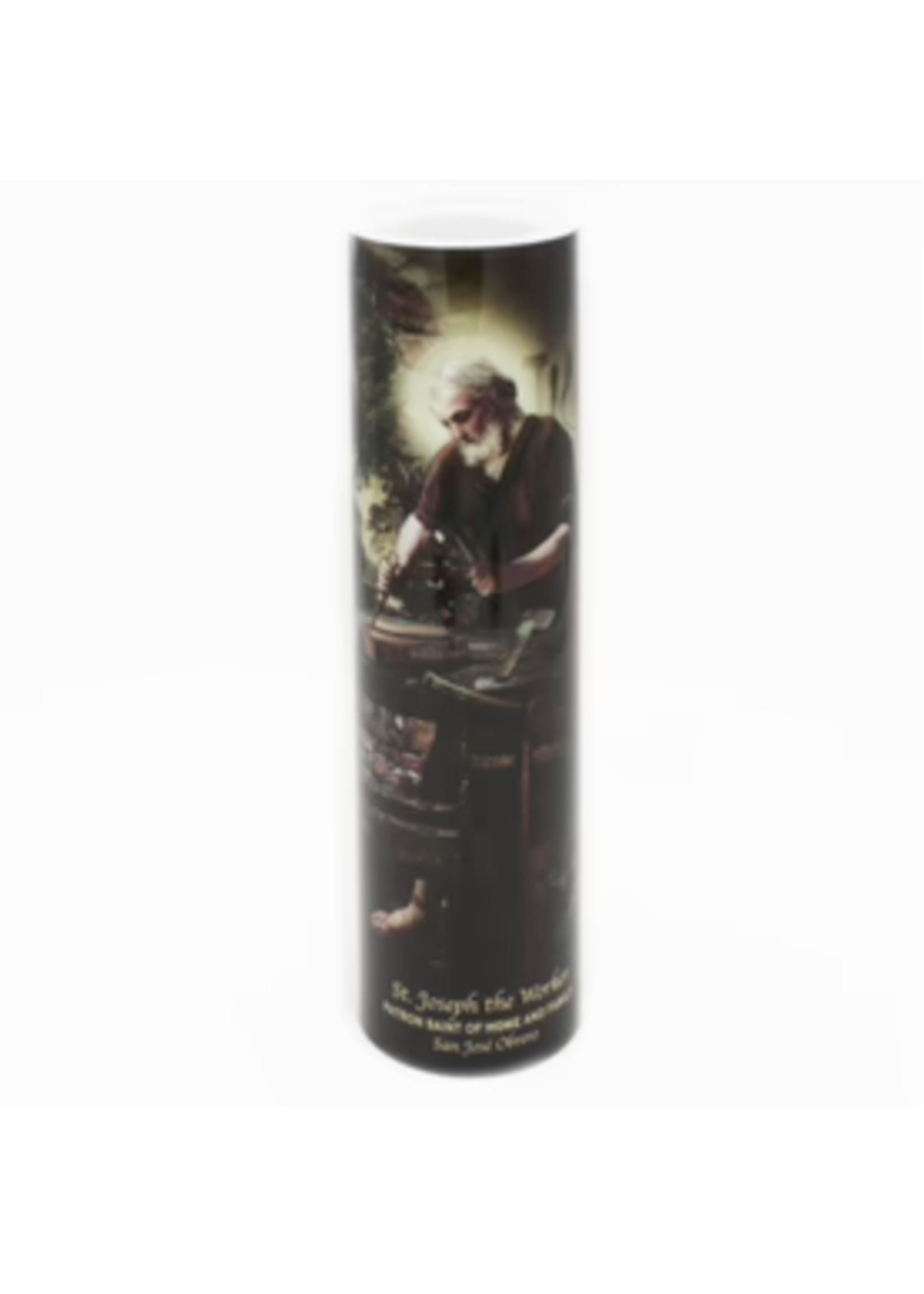 LED Saint Joseph the Worker - LED Candle