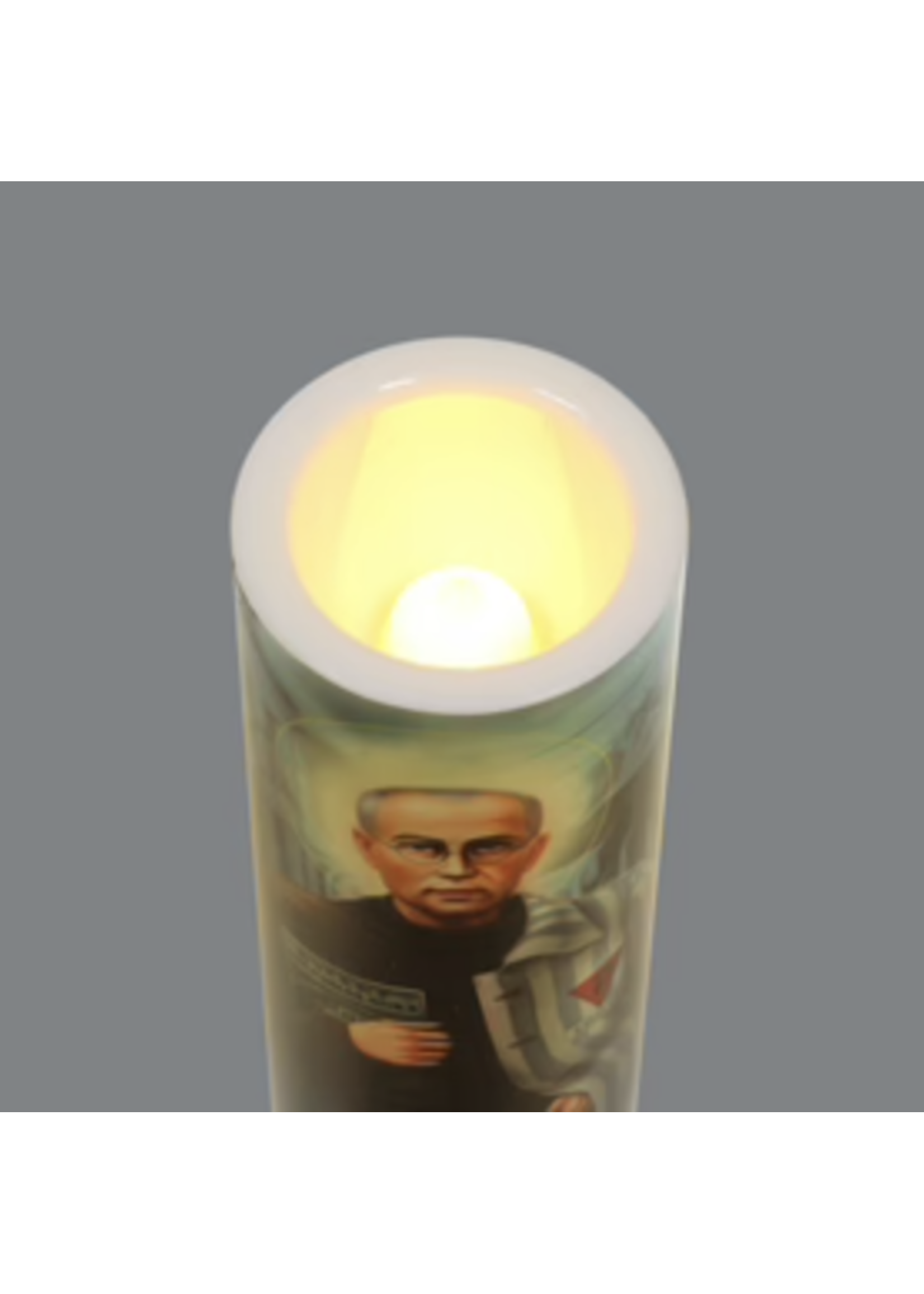 Saint Maximilian Kolbe - LED Candle