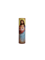 LED Sacred Heart of Jesus 1- LED Candle
