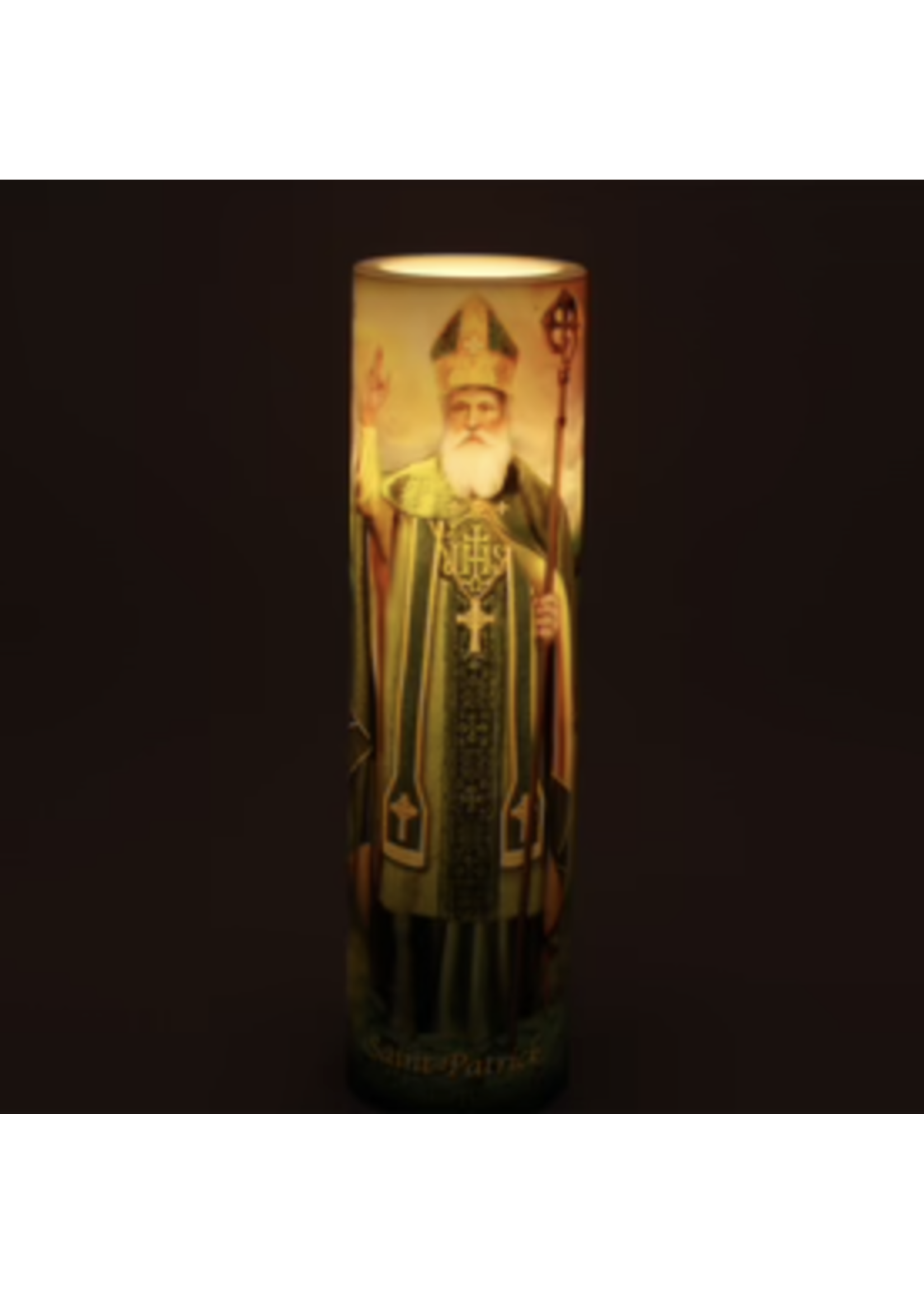 Saint Patrick - LED Candle