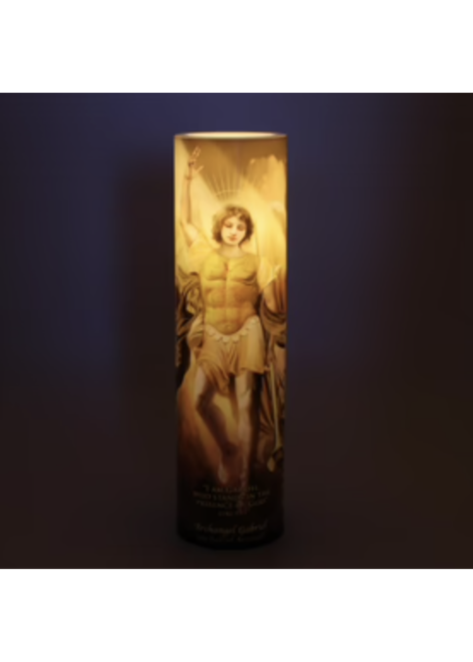 LED Saint Gabriel the Archangel - LED Candle