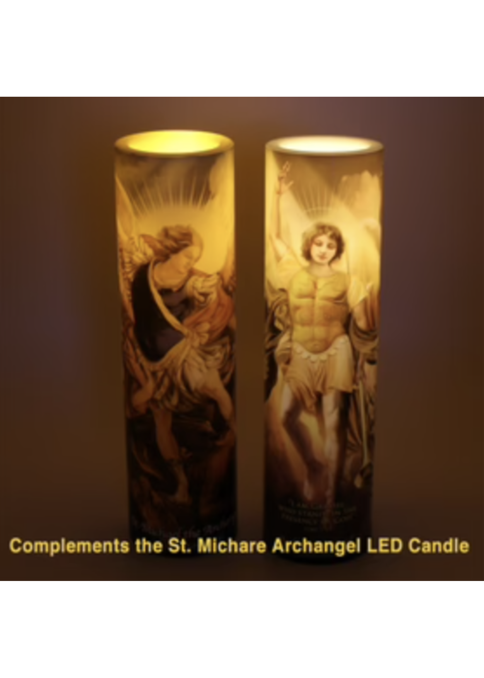 LED Saint Gabriel the Archangel - LED Candle