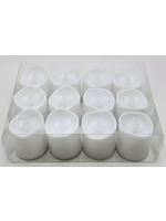 LED White LED Votive Candles - 12