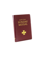 St Paul Sunday Missal Burgandy Leatherflex