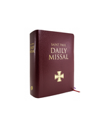St Paul Daily Missal Black Leatherflex