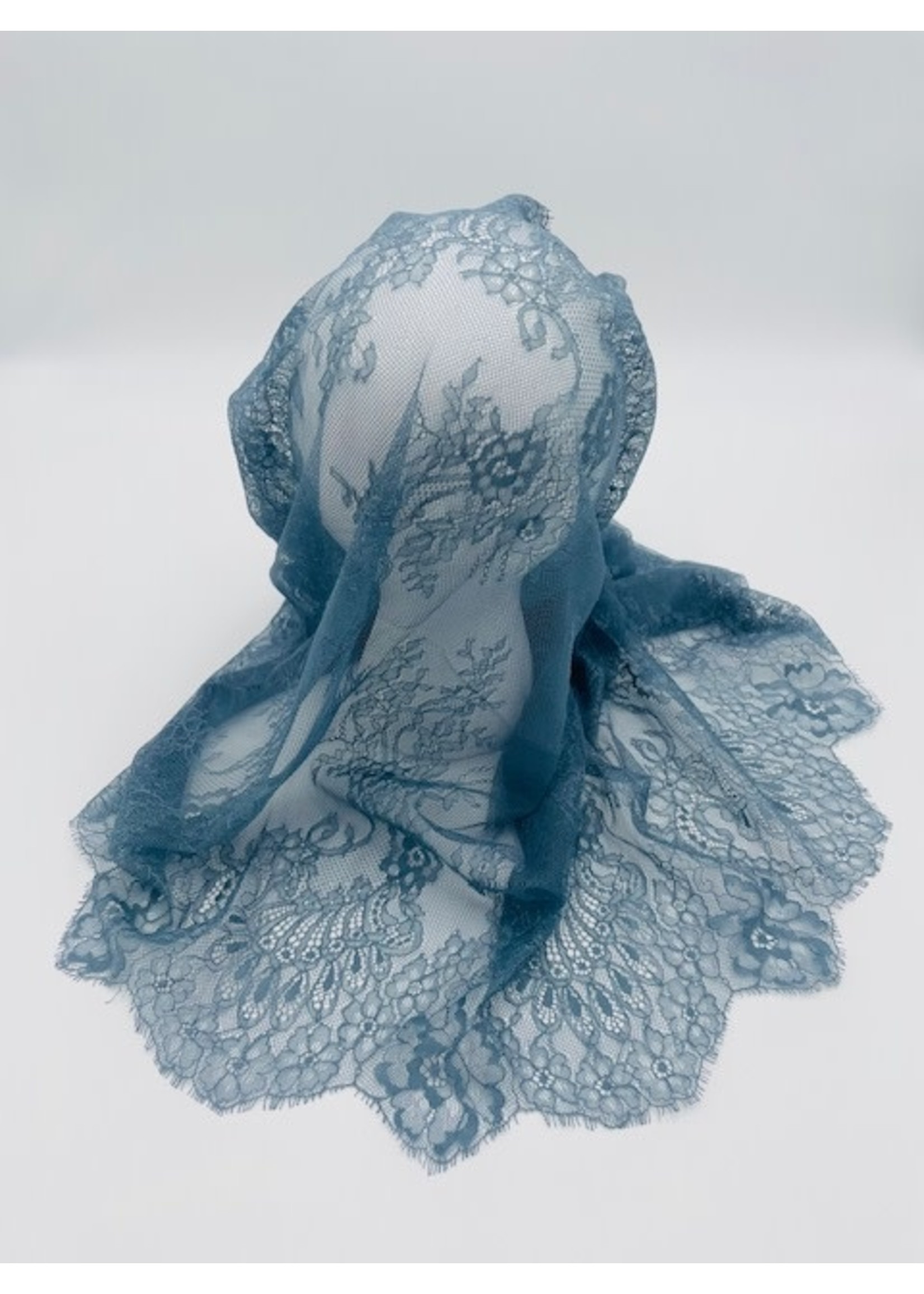 Slate Blue Infinity Francisca Veil