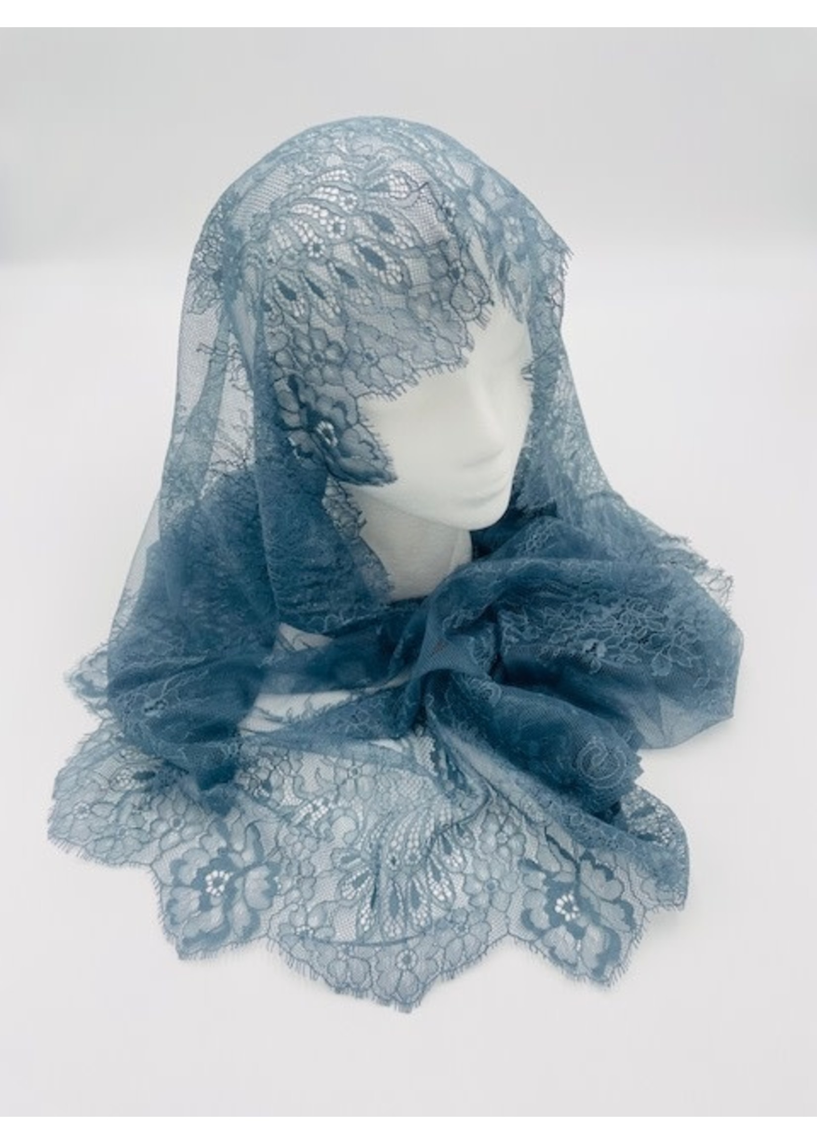 Slate Blue Infinity Francisca Veil