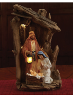 Luminous Nativity Figurine