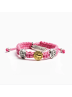 My Saint My Hero Benedictine Blessing Bracelet for Kids - pink