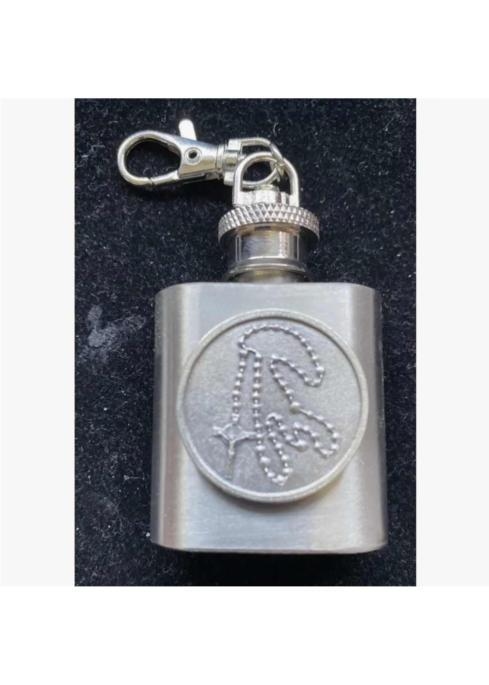 Rosary Holy Water Flask