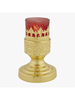 Votive Glass Holder with Electric Light